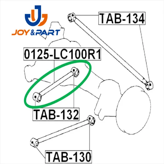 Rear Lateral Control Rod Febest 0125-LC100r1 48710-60080
