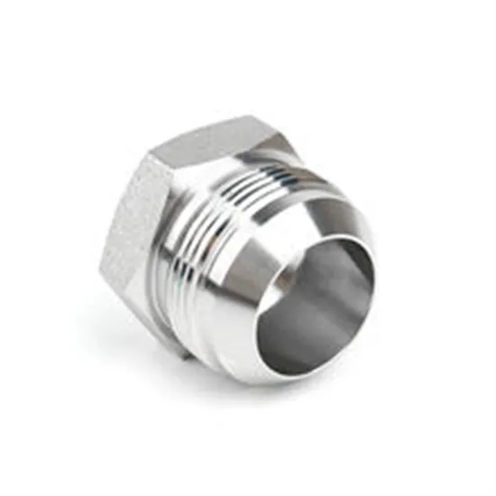 Carbon Steel External Hexagonal Joint Fitting Hydraulic Hose Adapters Plain