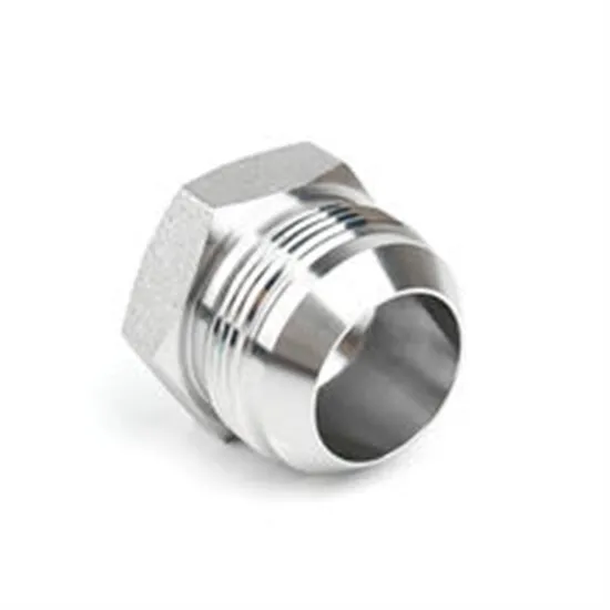 Carbon Steel External Hexagonal Joint Fitting Hydraulic Hose Adapters Plain
