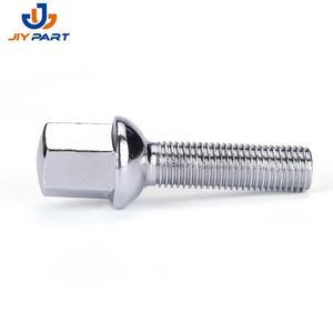 Customized Titanium Hub Wheel Bolts Plain Finish