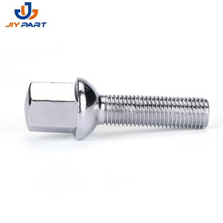 Customized Titanium Hub Wheel Bolts Plain Finish