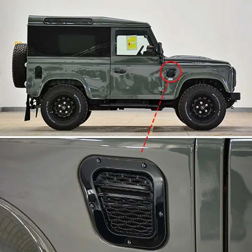 Auto Spare Parts Car Accessories Tuning Air Side Vents Grille for Defender