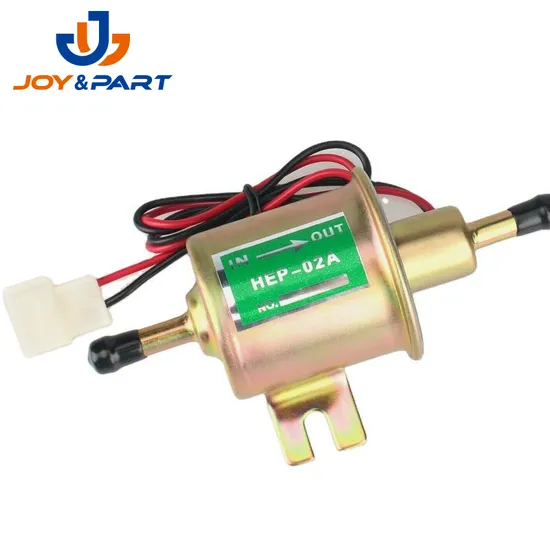 China Supplier Auto Parts Hep02A Universal Diesel Gas Electric Fuel Pump for Truck