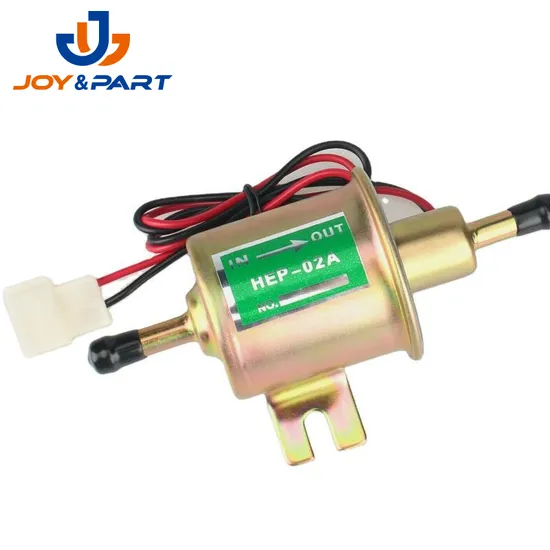 China Supplier Auto Parts Hep02A Universal Diesel Gas Electric Fuel Pump for Truck