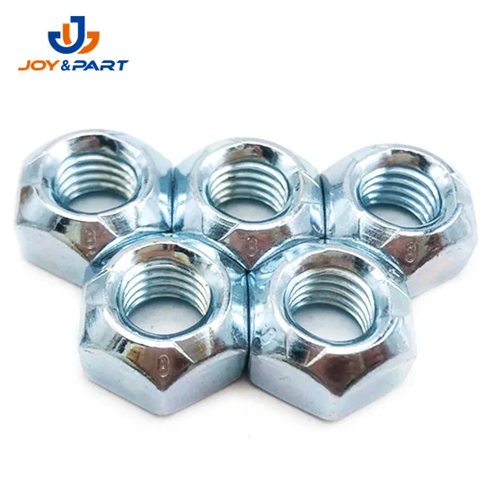 Carbon Steel Galvanized All-Metal Prevailing Torque Self Lock Hex Nuts