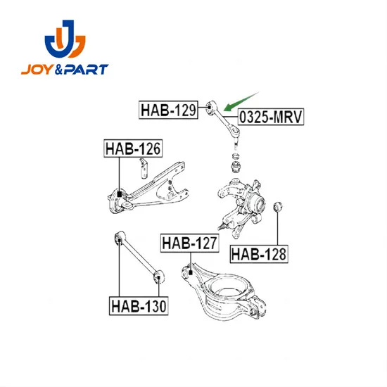 Rear Upper Track Control Rod Febest 0325-Mrv 52390-S3V-A01