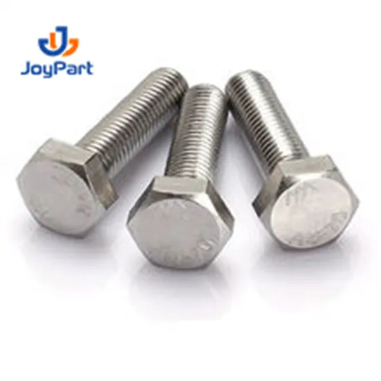 DIN6921 Stainless Steel Flange Bolt Zinc Plated