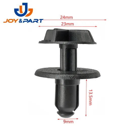 Auto 8mm Hole Plastic Rivet Trunk Roof Bumper Fender Screw Fastener Clips