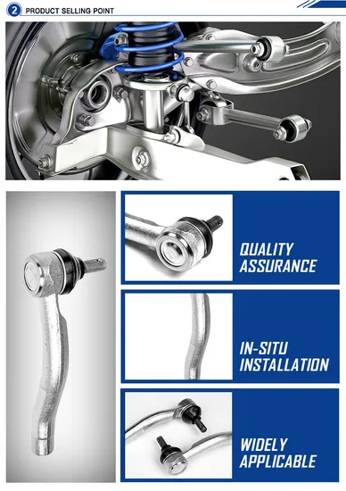 Automotive Parts Steering Parts Tie Rod End for Japanese Car