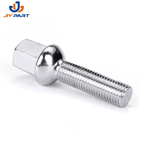 High Quality CNC Machining Milling Part Anti Theft Plain Finish Titanium Hub Wheel Bolts