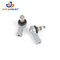 China Factory White Zinc Plated Carbon Steel Rod End Ball Joint Bearing