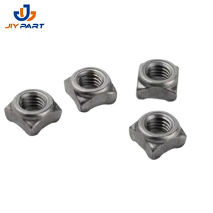 Standard DIN 928 Porca Solda Quadrada Square Weld Nut Carbon Steel Zinc Plated Four Square Weld Nut