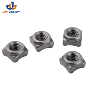 Standard DIN 928 Porca Solda Quadrada Square Weld Nut Carbon Steel Zinc Plated Four Square Weld Nut