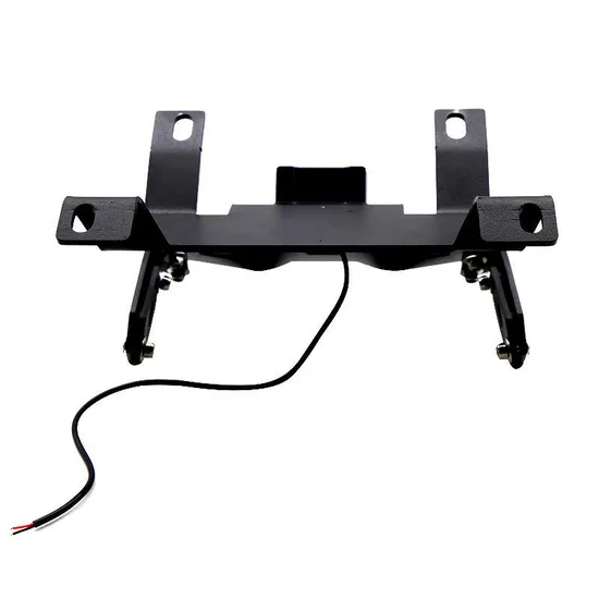 OEM Joy Auto Parts Motorcycle Fender License Plate Holder Bracket LED Light for Car