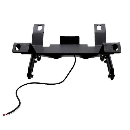 OEM Joy Auto Parts Motorcycle Fender License Plate Holder Bracket LED Light for Car