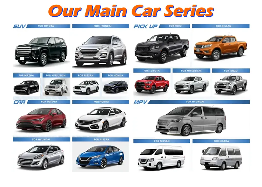 Wholesale Price Car Accessories Automatic Auto Spare Parts for Toyota- Suzuki-