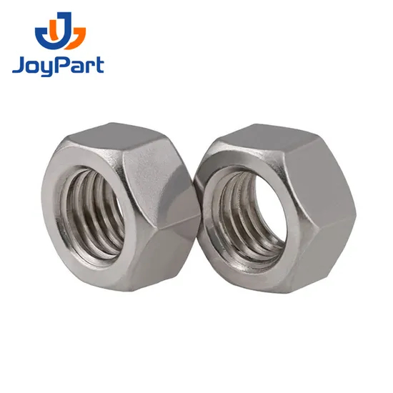 Carbon Steel Stainless Steel Hexagon Nut DIN934