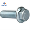 DIN6921 Stainless Steel Flange Bolt Zinc Plated