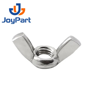 Stainless Steel Inox Innox AISI ASTM B8m B8 B7 18-8 DIN315 Nylon Rounded Wings Wing Nuts