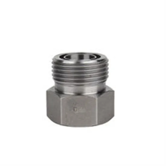 Carbon Steel External Hexagonal Joint Fitting Hydraulic Hose Adapters for Parts