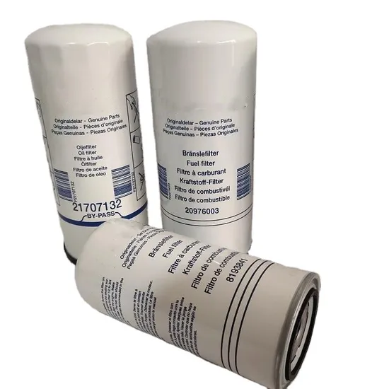 Auto Parts Filter Excavator Spare Parts 8193841 3825133 Truck Fuel Filter