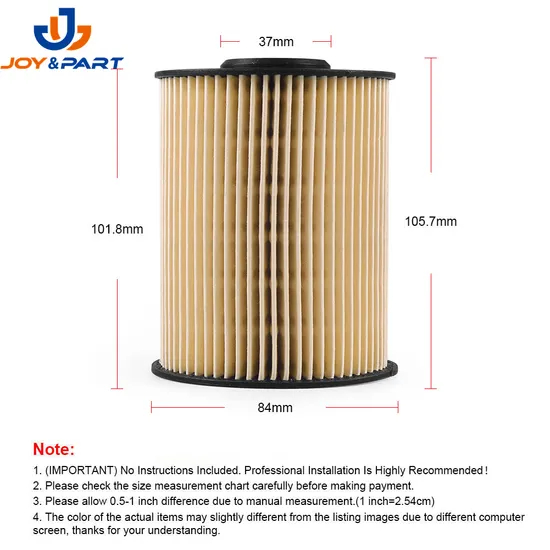 Auto Spare Parts Repalcements Fuel Filter for Turbocharge
