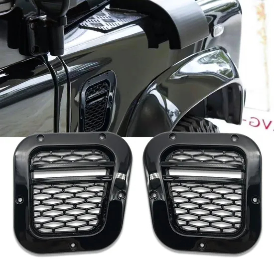 Auto Spare Parts Car Accessories Tuning Air Side Vents Grille for Defender