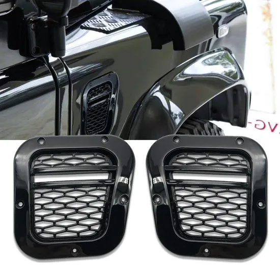 Auto Spare Parts Car Accessories Tuning Air Side Vents Grille for Defender