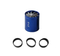 65-75mm Double Decker Supercharger Turbo Fan Air Intake Filter with Fuel Saver for Cars