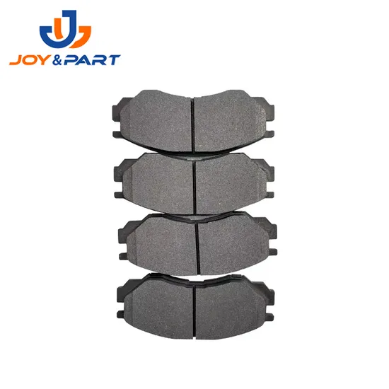 Car Spare Part Low-Metallic Ceramic Front Disc Brake Pads
