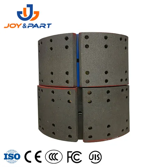 Heavy Duty Assembly Drum Truck Parts Brake System Semi Trailer Brake Lining Shoe 4707