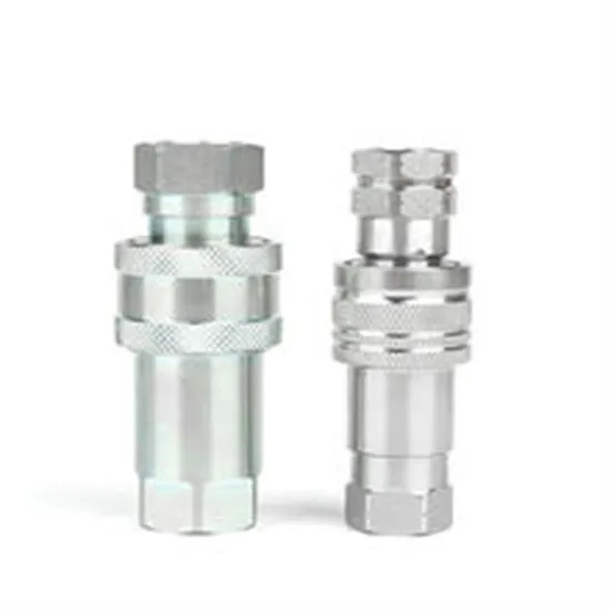 Carbon Steel External Hexagonal Joint Fitting Hydraulic Hose Adapters Black