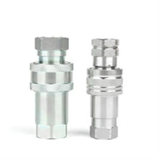 Carbon Steel External Hexagonal Joint Fitting Hydraulic Hose Adapters Black