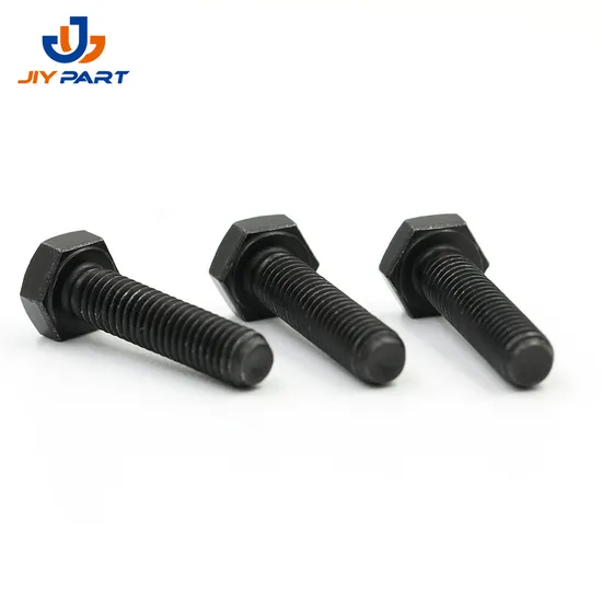 High Strength Black Corrosion and Rust Resistant Hex Head Bolt