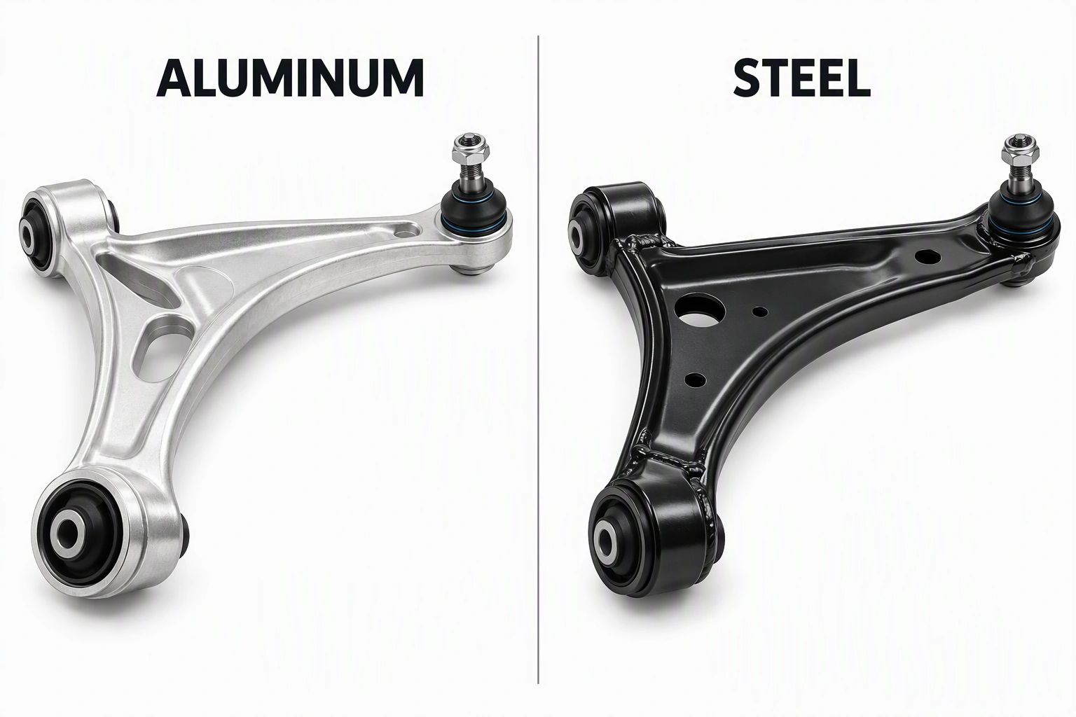 Aluminum vs Steel Control Arms: Wholesale Cost, ROI & Material Selection Guide